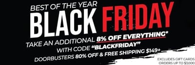 Ammunition Depot Black Friday 2024 Sale - Additional 8% off with code "BLACKFRIDAY"