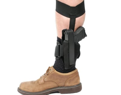 Blackhawk Ankle Gun Holster Left-handed, Black, Size 10 - $23.99 (Free S/H)