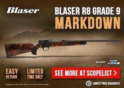 Blaser R8 Rifles Markdown - Special Offer - Save Up To $2500