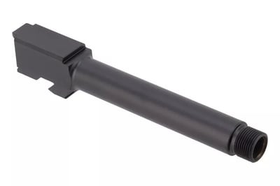 Precision Defense Threaded Barrel Fits Glock 17 Gen 1-4 - DLC Finish - BLEM - $24.99 