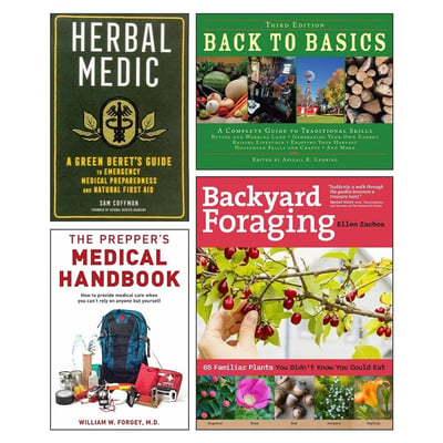 Essential Emergency Survival Books Collection (4 books) - $67.80 (Free S/H over $99)