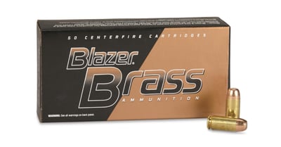 Blazer Brass 40 S&W 180-Grain FMJ Flat Nose 50 Rnd - $16.99 (Free S/H over $50)