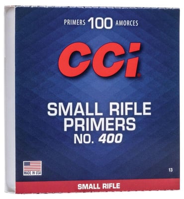 CCI 400 Small Rifle Primers - 93.99