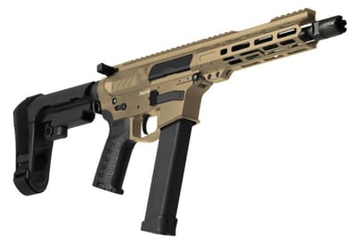 CMMG Banshee MK10 Pistol Coyote Brown 10mm Auto 8" Barrel 30-Rounds - $1384.99 ($9.99 S/H on Firearms / $12.99 Flat Rate S/H on ammo)