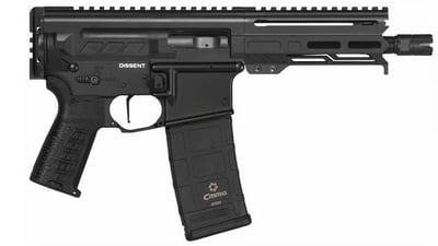 CMMG Dissent MK4 9mm 6.5" 30rd Pistol - M-LOK - Black - $1655.86 (FREE Shipping on Firearms)