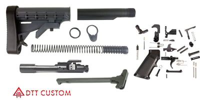 Trinity Force LE Stock AR-15 Finish Your Rifle Kit 5.56/.223/.300 BLKOUT - $138.99