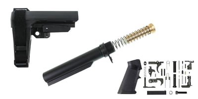 SB Tactical SBA3 with Brace full buffer kit and KAK lower parts kit (LPK) - $144.99 