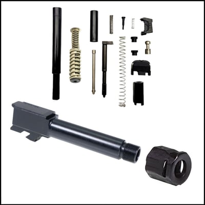 DIY Pistol Kits: SCT Manufacturing Slide Parts Kit for Glock 26 + Bear Creek Barrel for Glock 26 + Strike Industries Micro Threaded Barrel Comp - $149.99 (FREE S/H over $120)