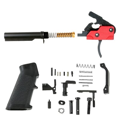Finish your Lower Kit: Davidson Defense "Butch" Ultra Match AR-15 Curved Drop-In Trigger + KAK Industry AR-15 "Lite" Lower Parts Kit + Recoil Technologies Mil-Spec Buffer Kit - $114.99 (FREE S/H over $120)