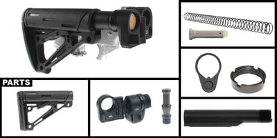 Custom Deal AR-15 Sylvan Arms Folding Stock Adapter + Hogue AR-15 Mil-Spec Stock - $244.99 (FREE S/H over $120)