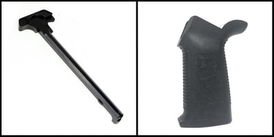 Mil-Spec Charging Handle + Spikes Pro Grip - $24.99
