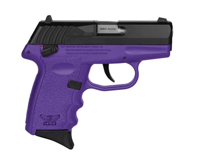 SCCY INDUSTRIES CPX-4 380 ACP 2.96" 10rd Pistol - Black / Purple - $181.99 (Free S/H on Firearms)