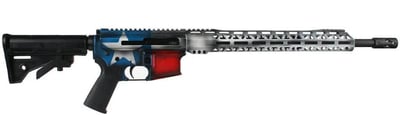 BC-15 .450 Bushmaster Texas Edition Cerakote Right Side Charging Rifle 18" Parkerized Heavy Barrel 1:24 Twist Forged Lower 4150 Mid Length Length Gas System MLOK Split Rail - $369.95
