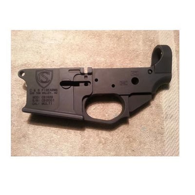C & S Firearms CS1020 AR15 Billet Lower Receiver - $149.99