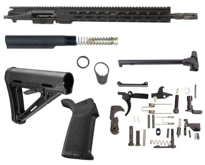 AR15 Complete Build Kit 5.56 MOE Stock Samson and Lower Parts Kit - $289.99