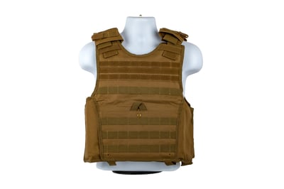 NcSTAR VISM Expert Plate Carrier Vest - MED-2XL - Tan - $39.99 