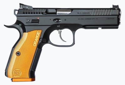 Cz 75 Shadow 2 9mm 4.89-inch 17rds Orange Grips - $1549.99 (click the Email For Price button to get this price) ($9.99 S/H on Firearms / $12.99 Flat Rate S/H on ammo)