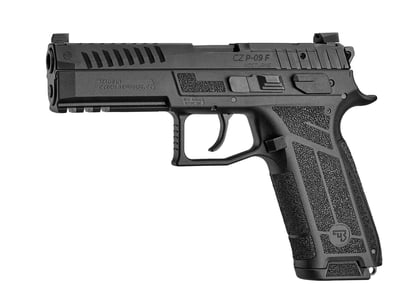 CZ P-09 F Nocturne 9mm 4.53" Barrel 19 Rounds - $449.99 ($19.99 S/H on Firearms / $15.99 Flat Rate S/H on ammo)