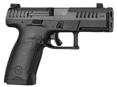 CZ P-10 C OR 9mm 4" 15rd Pistol w/ Integrated Compensator, Luminescent Sights, Black - $499.99 