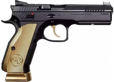 CZ Shadow 2 Gold Digger Black / Gold 9mm 5" Barrel 19-Rounds - $1329.99 