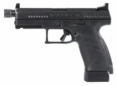 CZ-USA P-10 C Suppressor Ready 9mm 17rd 1/2x28 Blk - $429.82 (FREE Shipping on Firearms)