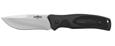 Camillus Western Black River Fixed Blade Drop Point Knife, Black - $10.99