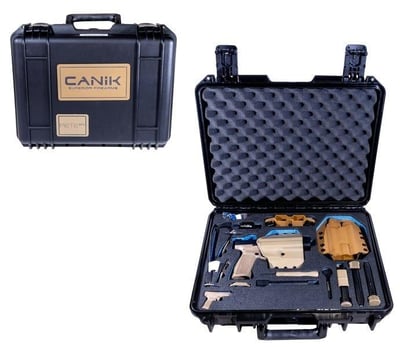 Canik TP9 Mete SFX Black / Flat Dark Earth 9mm 5.2" Barrel 20-Rounds Loadout Pack - $997.99 (E-Mail Price)