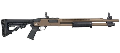 Mossberg 590R 12 Ga Pump Action 18" Barrel Adjustable Stock 6-Shot FDE - $779 