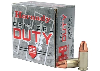 HORNADY - 9mm Luger 135gr FlexLock 25/Box - $25.99 