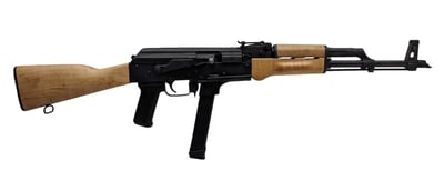 Century Arms WASR-M Wood / Black 9mm 16.25" Barrel 33Rd Adjustable Sights - $429.99 ($19.99 S/H on Firearms / $15.99 Flat Rate S/H on ammo)