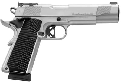 Charles Daly 1911 Empire Chrome 45 ACP 5" Barrel 8-Rounds 2 Magazines Full Size - $499.99