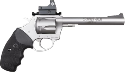 Charter Arms Target Mastiff Stainless .44 SPC 6" Barrel 5-Rounds w/ Sightmark Micro - $449.99 ($19.99 S/H on Firearms / $15.99 Flat Rate S/H on ammo)