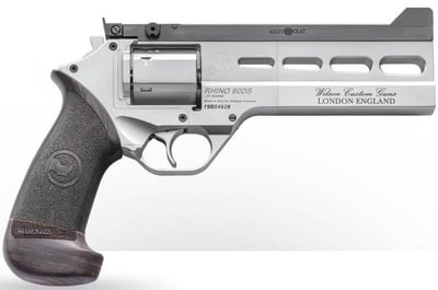 Chiappa Firearms 60DS Match Master Stainless / Gray .38 SPL 6" Barrel 6-Rds - $2589.99 ($19.99 S/H on Firearms / $15.99 Flat Rate S/H on ammo)
