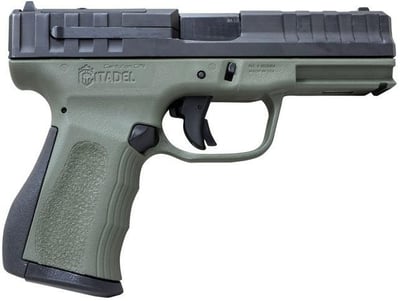 Citadel Firearms Centurion OD Green 9mm 4" Barrel 14-Rounds - $268 