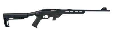 Citadel TRAKR .22 LR 18" TB 10 Rd Semi Auto Rifle, Black - $139.99 