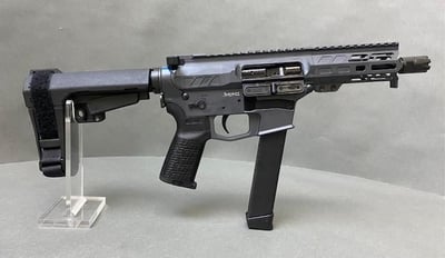 CMMG Banshee MKGs Gen2 5" 33+1 9mm Pistol + Rip Brace - Sniper Gray - $1325 + FREE Shipping!