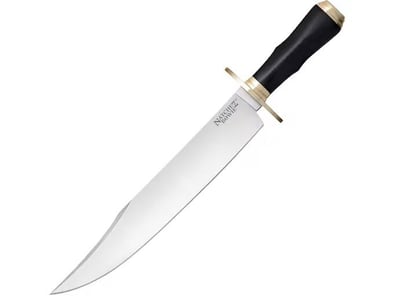 Cold Steel Natchez Bowie Fixed Blade Knife 11.5" Clip Point 4034 Stainless Blade G-10 Handle Black - $134.99 (Free Shipping on $100+ Orders)