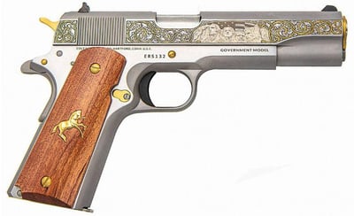 Colt 1911 ERS Stainless Spirit of America, .45acp, 5" Barrel, 1- 7rd Magazine, Talo Exclusive - $1995 