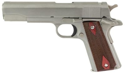 Colt Firearms 1911 Classic Engravers Model Stainless .38 Super 5" Barrel 9-Rounds No Sights - $699 (Add To Cart) 