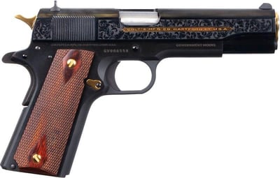 Colt Firearms 1911 Heritage Blued / Wood .38 Super+P 5" Barrel 7-Rounds - $1999.99 