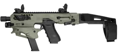 Command Arms MCKG MCK Standard Conversion Kit Fits Glock 17/19/19X/22/23/31/32/45 Gen3-5 OD Green Synthetic Stock - $139.99 (Add to Cart)
