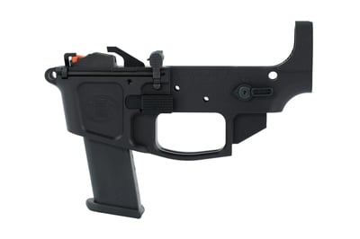 Dirty Bird Type-9A 9MM Ambidextrous Stripped Lower Receiver - Black - $219.95 (FREE Shipping over $50)