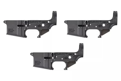 Dirty Bird NOLO AR-15 Stripped Forged Lower Receiver - 3 Pack - $139.95 