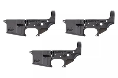 Dirty Bird NOLO AR-15 Stripped Forged Lower Receiver - 3 Pack - $199.95 (FREE Shipping over $50)