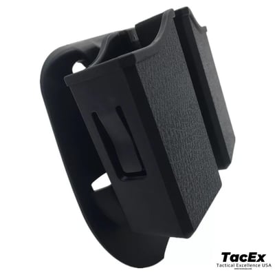  Double Magazine Pouch Paddle Holster Single-Dbl Stack Mags G19 17 9mm .40 .45