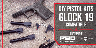 Glock Pattern Combos - Starting At $154.99 - Featuring Polymer80 and Lone Wolf Dist.
