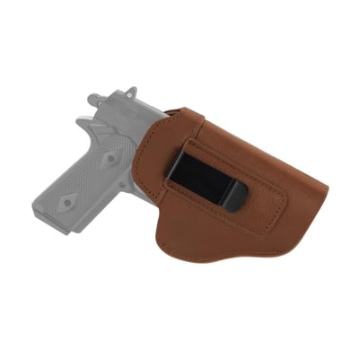 IWB Leather Holster for Glock 19,17,23,32 and Similar Sized Handguns - $15.39 After Code “F4OOWF8E” (Free S/H over $25)
