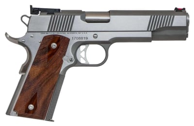 Dan Wesson Pointman Nine PM-9 9mm Luger 5" 9-Rd Stainless Steel Cocobolo Grip - $1715 (Add to cart for best price)