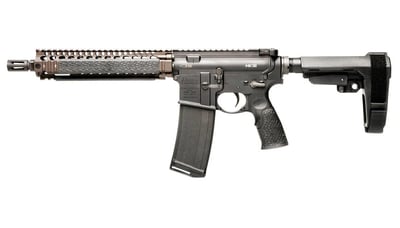 Daniel Defense MK18 5.56 NATO 10.3" 32-Rd Pistol with Stabilizing Brace and FDE Rail - $1699.99 (Free S/H on Firearms)