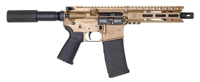 Diamondback DB15 Pistol Flat Dark Earth 5.56 NATO 7" Barrel 30-Rounds - $591.99 (Add To Cart)